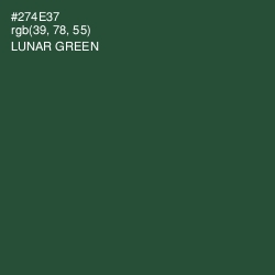 #274E37 - Lunar Green Color Image